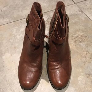 Cole Haan Buckle Cassidy Boot Brown 8 Worn Once